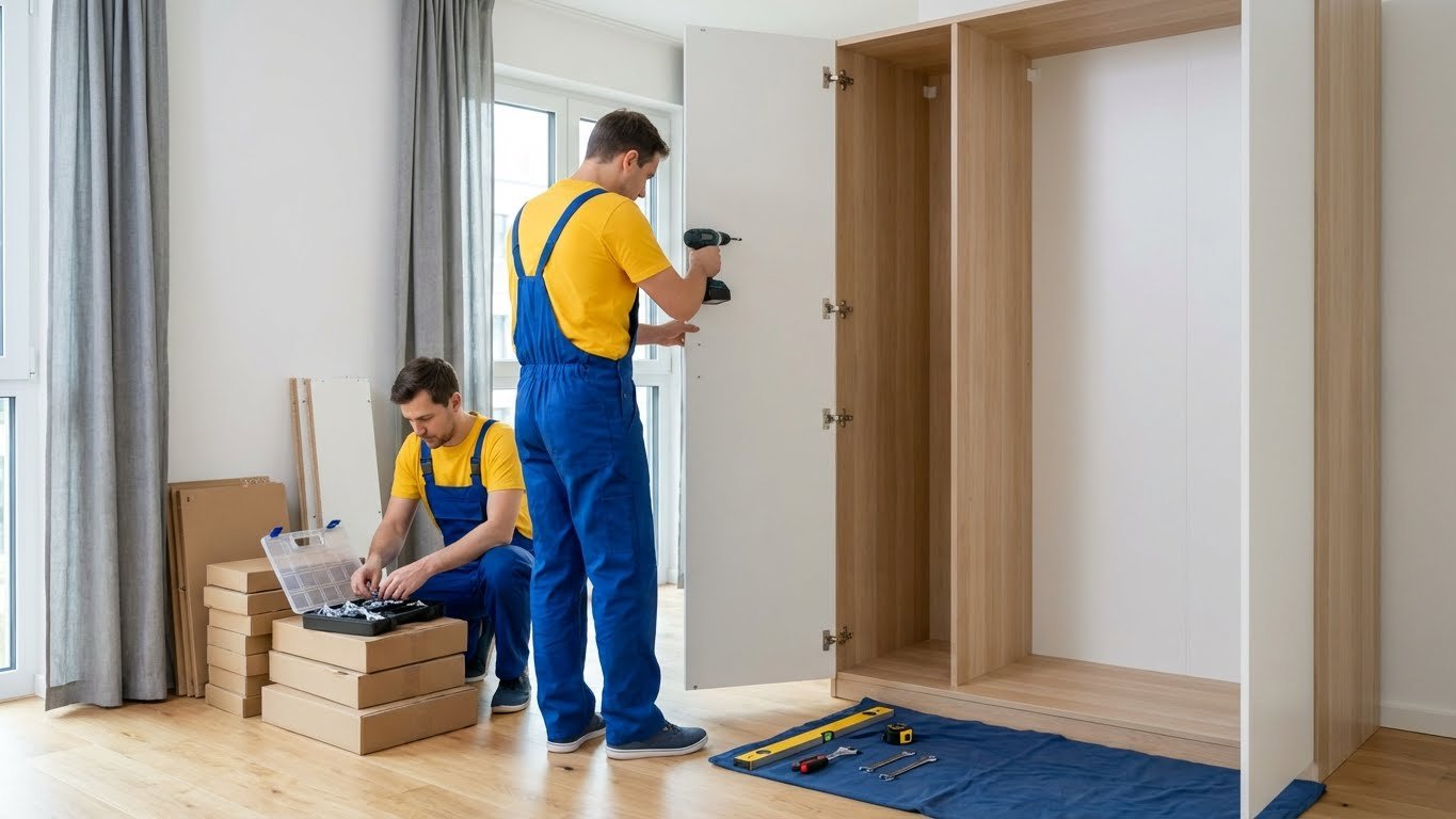 Zusatzmontagen in Leipzig für Gardinenstangen, Schienensysteme und Wandzubehör