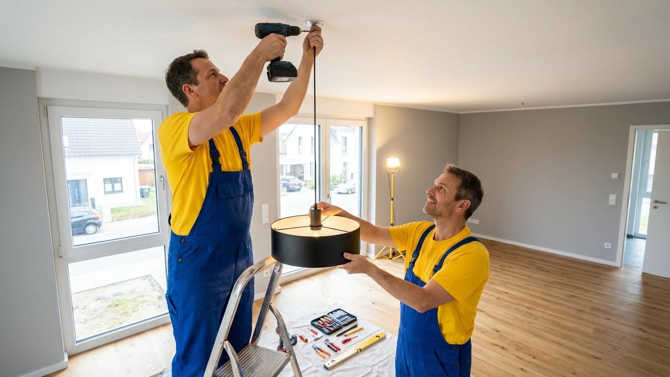 Wand und Decken Installationen