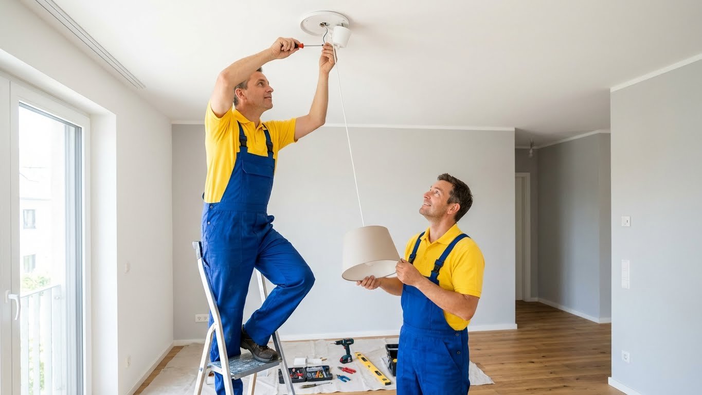 Zusatzmontagen in Leipzig: Montage von Lampen und Deckenleuchten