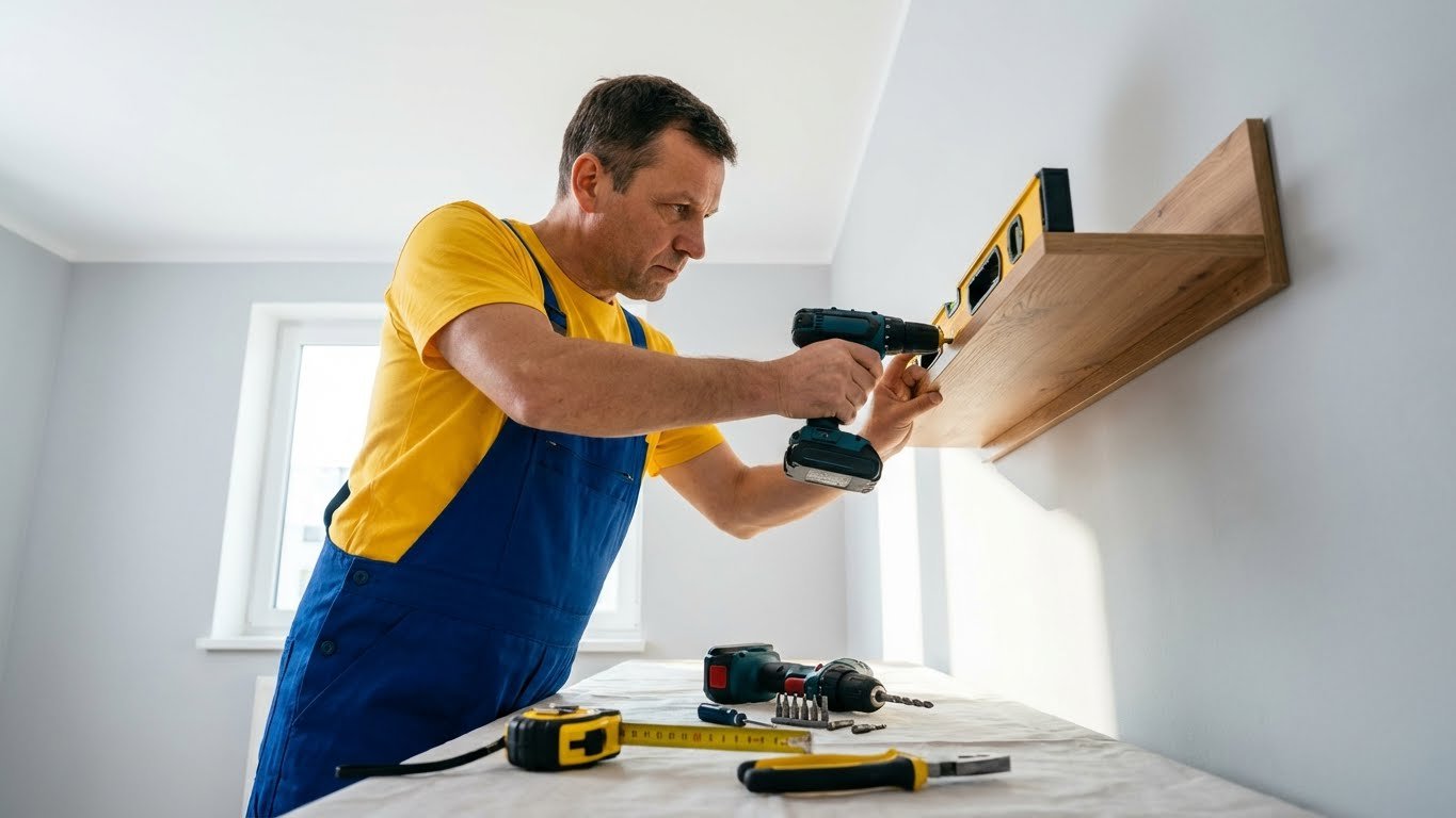 regale und wandmontage